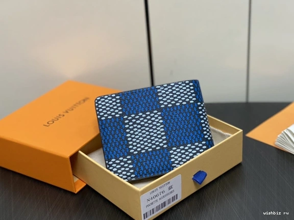 WIS MULTIPLE WALLET-11.5*9*1.5cm LOUIS VUITTON 1004